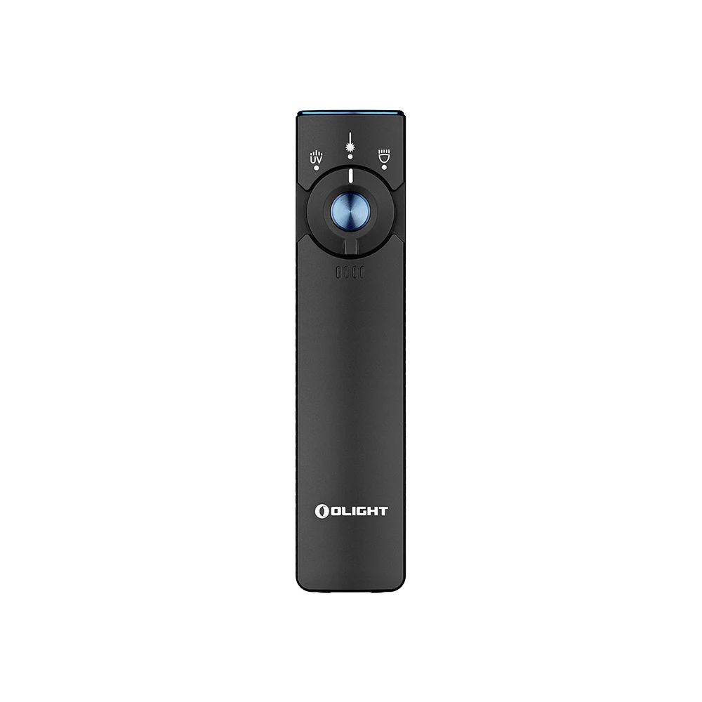 Olight Arkfeld Pro 1300 Lumen Rechargeable EDC Flashlight 1 Olight Arkfeld Pro Black – front view