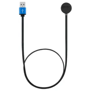 Olight MCC3 Black: complete magnetic USB-A charging cable.