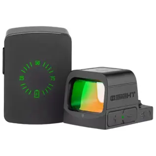 Olight Osight S Red Dot Reflex Sight – 2 MOA Dot, 32 MOA Circle (Black) - Main