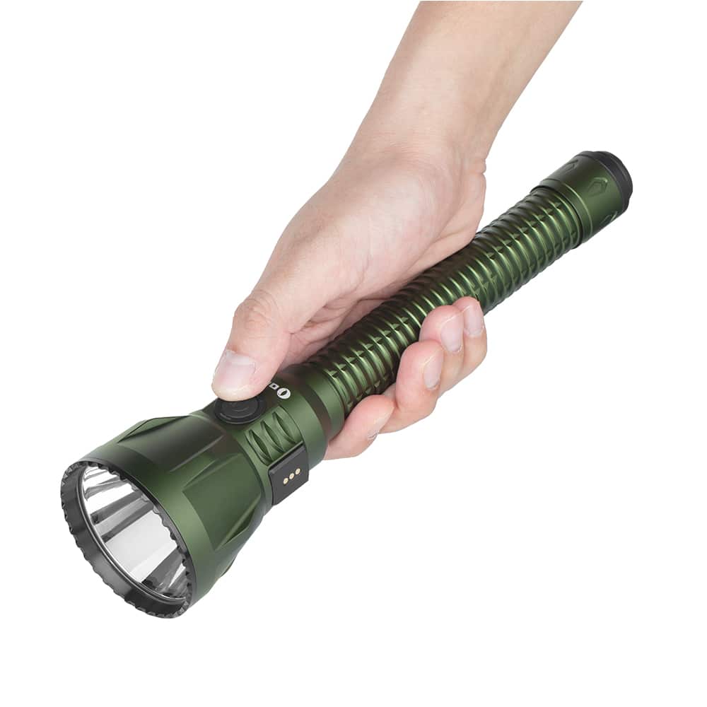 Olight Javelot Turbo 2 Flashlight (OD Green) - In Hand