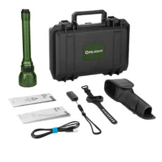 Olight Javelot Turbo 2 Flashlight OD Green - Package Content
