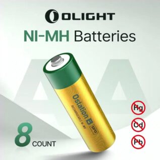 Olight B Pro AA Rechargeable Batteries – 8 Pack 2 Olight B Pro AA Rechargeable Batteries