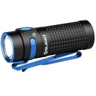 Olight Baton 4 1300 Lumens Rechargeable LED Flashlight - Black