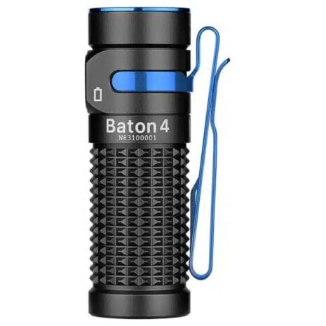 Olight Baton 4 1300 Lumens Rechargeable LED Flashlight - Black 2 Olight Baton 4 1300 Lumens Rechargeable LED Flashlight - Black