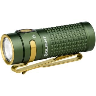 Olight Baton 4 1300 Lumens Rechargeable LED Flashlight - OD Green