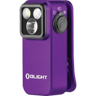 Olight Oclip Pro USB-C 500 Lumen EDC Clip Light - Purple