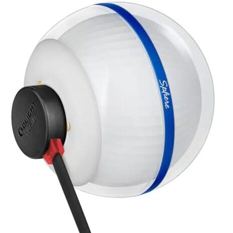 Olight Sphere 75 Lumens Rechargeable RGB LED Lantern - Blue 2 Olight Sphere 75 Lumens Rechargeable RGB LED Lantern - Blue