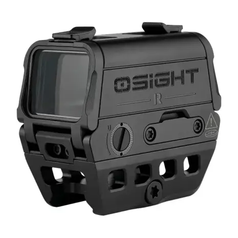 Olight Osight R — Protective covers closed Olight Osight R with its protective lens covers closed