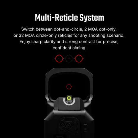 Olight Osight SE DPP multi-reticle system Olight Osight SE DPP multi-reticle system