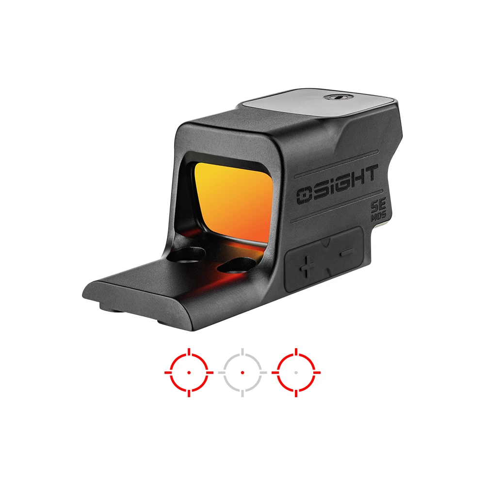 Olight Osight SE MOS Direct-Mount Enclosed Red Dot Sight 1 Olight Osight SE MOS multi-reticle system