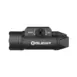 Side view of the black Olight PL-3R weapon light