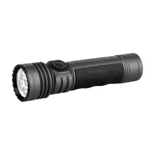 Olight Seeker 4 Pro Phantom Squadron angled view Olight Seeker 4 Pro Phantom Squadron flashlight angled view