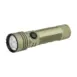 Olight Seeker Ultra olive green flashlight on a white background