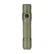 Front view of the Olive Green Olight Warrior Ultra flashlight