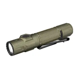 Olight Warrior Ultra 2500 lumen flashlight in Olive Green