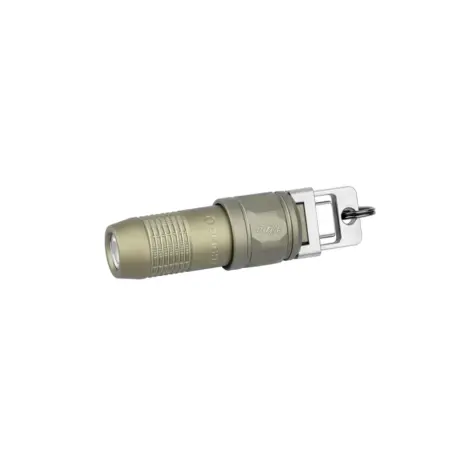 Olight iUltra 80 Lumen OAL Keychain Flashlight - Olive Green Olight iUltra olive green LED keychain flashlight