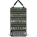 Olight Exploit Folding Knife Pack - OD Green - open green knife storage roll with clear zipped pockets
