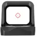 Olight Osight C 3 MOA Red Dot Sight - view through the window showing the red reticle