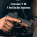 Olight Osight K 6 MOA Red Dot Sight - optic mounted on a pistol