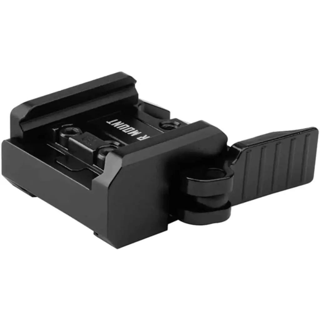 Olight Rail Mount - Quick Release Mount - black quick-release rail mount with locking lever