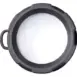 Olight FM21 Large Filter - white diffuser in round black rim with loop
