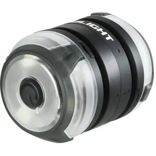 Olight Gober USB-C Kit - two compact round clip lights joined together at an angle