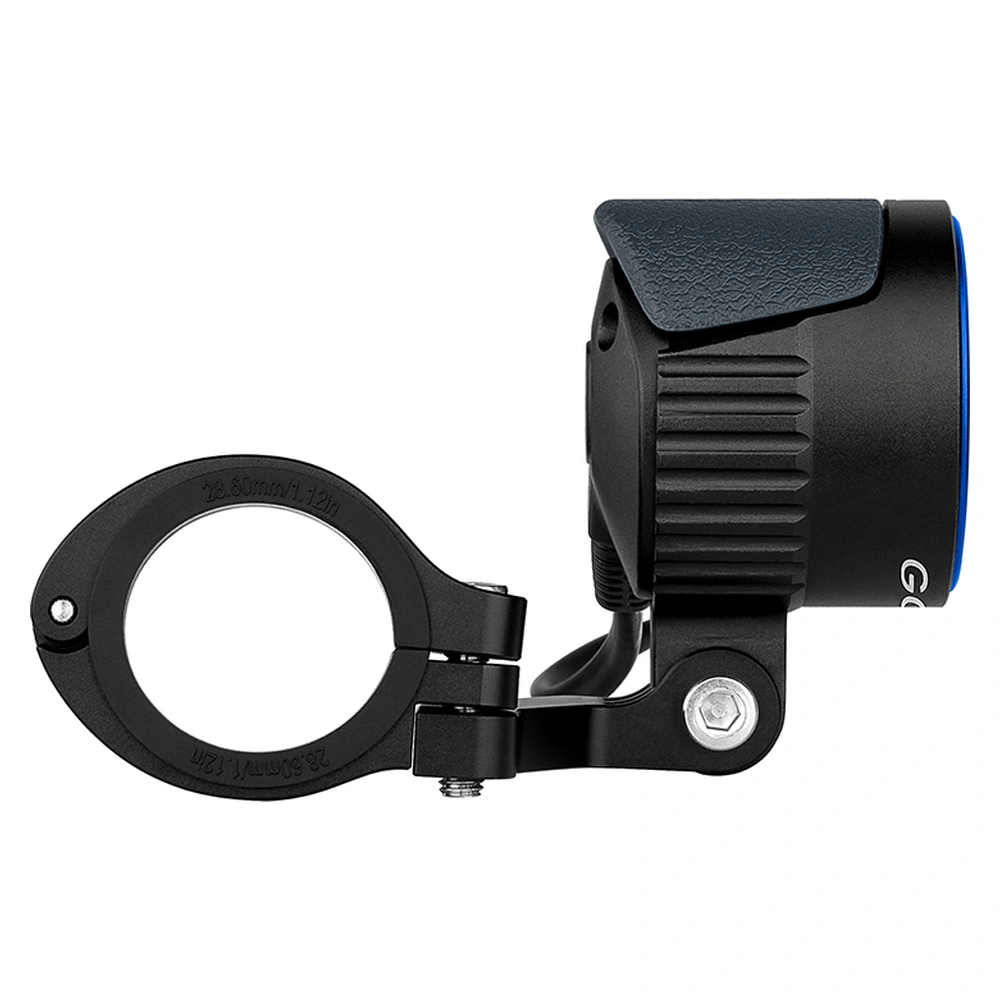 Olight Gotorch X Extended 2000 Lumen Bike Light 4 Olight Gotorch X Extended 2000 Lumen Bike Light - side view and mounting bracket