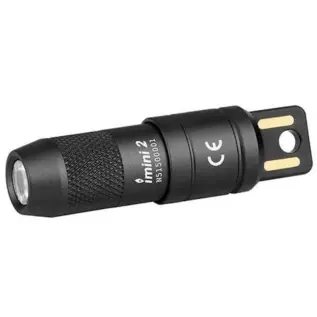 Olight South Africa Homepage — 2026 Candidate 8 Olight iMini 2 50 Lumen Flashlight - small black keychain flashlight with exposed USB connector