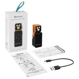 Olight Oclip 2 Pro Premium Orange - premium kit and packaging