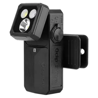 Olight Oclip 2 Ultra 580 Lumen Rechargeable UV Clip Light - Onyx Black - product view 0