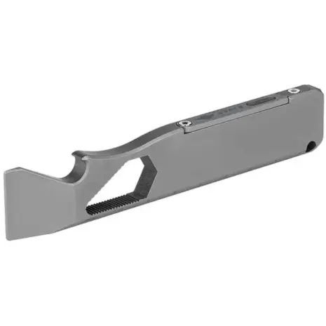 Olight Opry 2 Multi-Tool Pry Bar - grey metal pry tool with textured gripping section Olight Opry 2 Multi-Tool Pry Bar - grey metal pry tool with textured gripping section