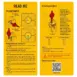 Olight Osight X Reflex Sight – 3 MOA Dot, 32 MOA Circle Red Dot (Black) - yellow instruction panels showing sight zeroing and installation diagrams