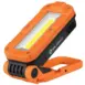 Olight Swivel Pro 1100 Lumen Work Light - orange and black folding work light with broad rectangular light panel