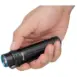 Olight Warrior Mini 3 1750 Lumen Flashlight - hand holding black flashlight with blue lens rim