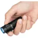 Olight Warrior Nano Rechargeable LED Flashlight - compact black flashlight held in a hand