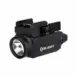 Olight Baldr S Weapon Light - black compact weapon light with mounting rail clamp