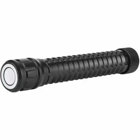 Olight Javelot Pro 7000mAh Battery Pack - black ribbed cylindrical battery pack shown horizontally Olight Javelot Pro 7000mAh Battery Pack - black ribbed cylindrical battery pack shown horizontally